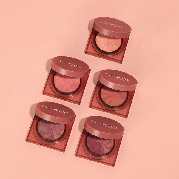 Huda Beauty GloWish Cheeky Vegan Blush Powder - Sassy Saffron