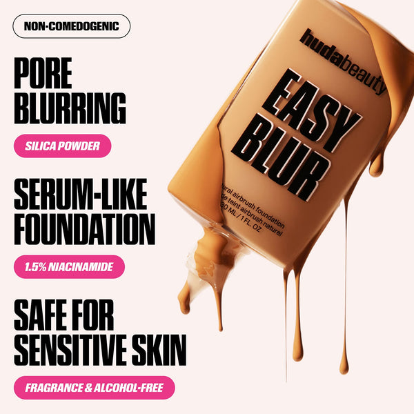 Huda Beauty Easy Blur Foundation - 250G- COOL - Cheesecake