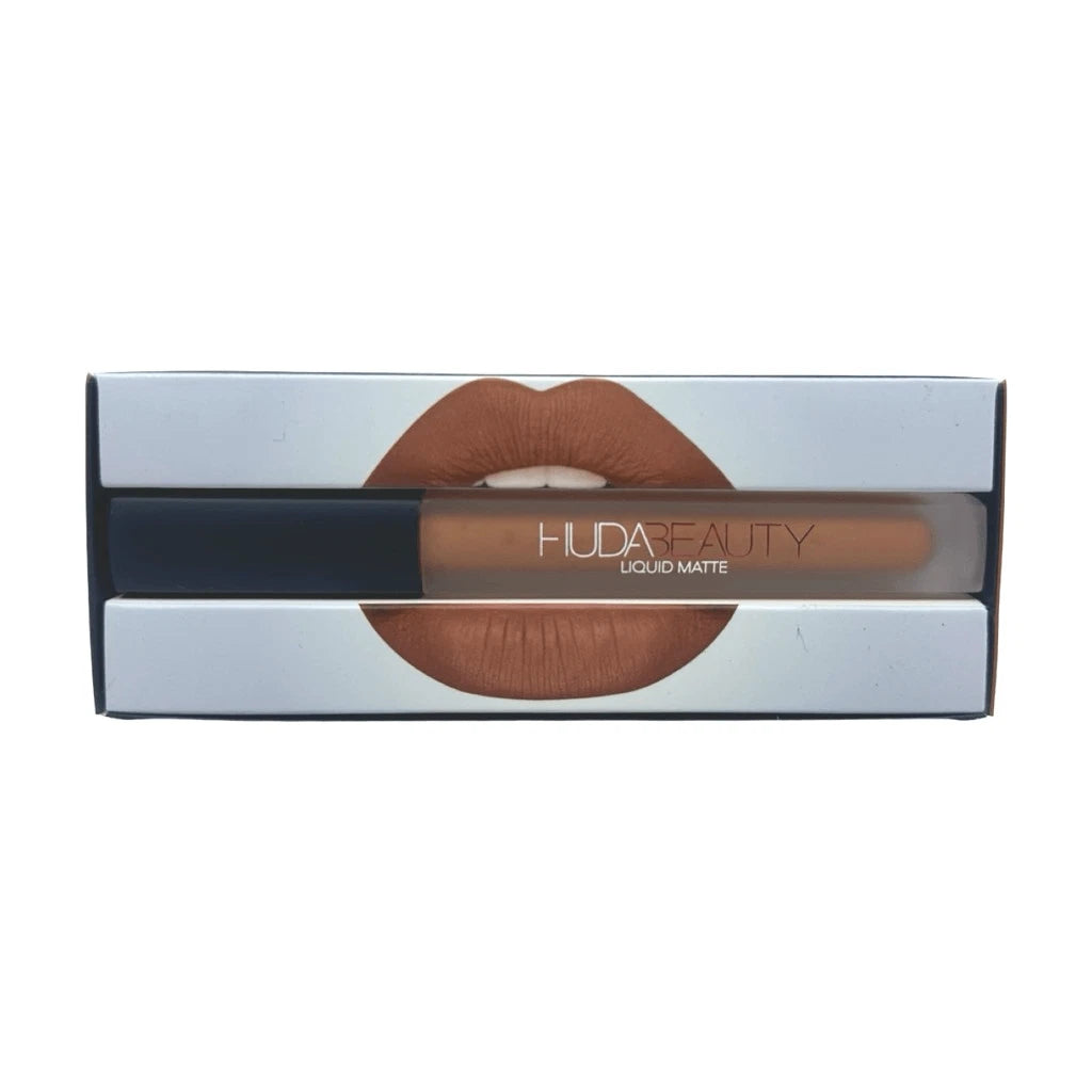 HUDA Beauty Liquid Matte Ultra Comfortable Transfer Proof Lipstick - Girlfriend