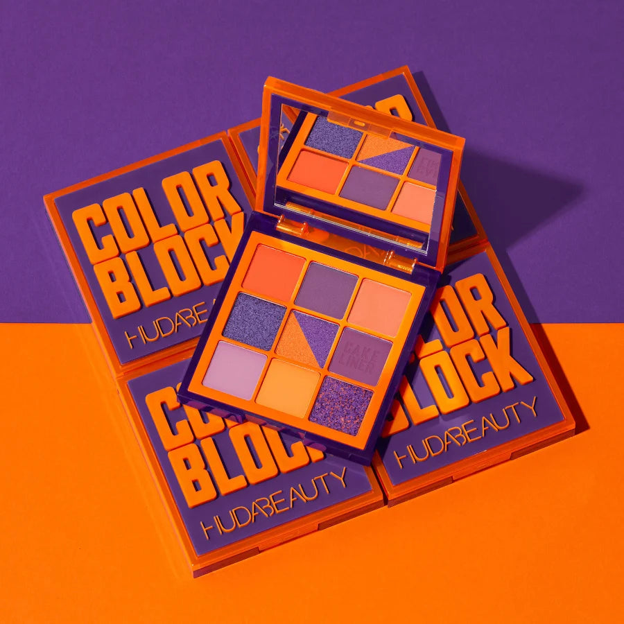Huda Beauty Color Block Obsessions Palette: Purple & Orange