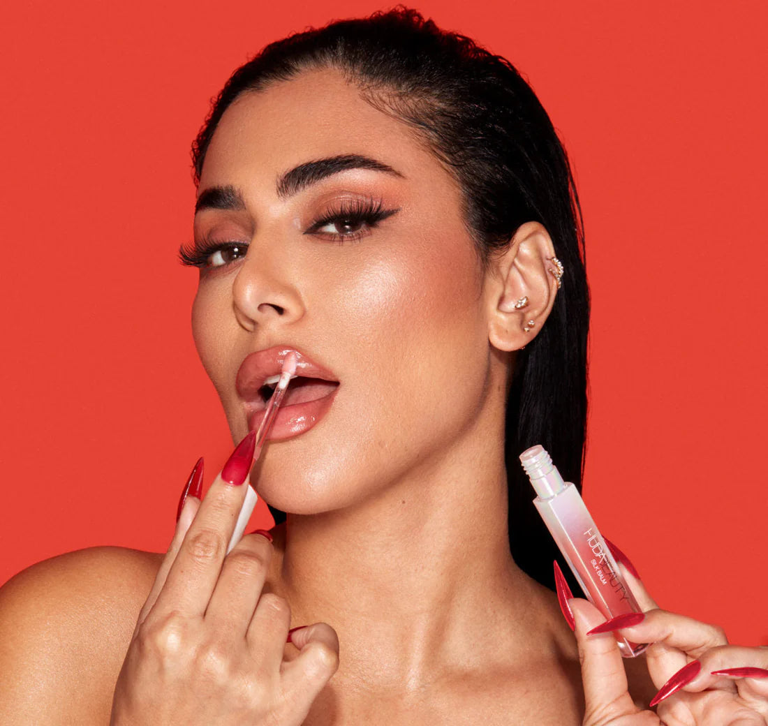 HUDA BEAUTY Silk Balm Spicy Thermo Plumping Lip Balm Fuego Full Size