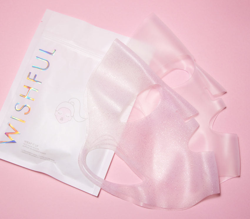 Wishful WRAP IT UP - Face Mask Holder - Reusable - 2 Masks Size LARGE
