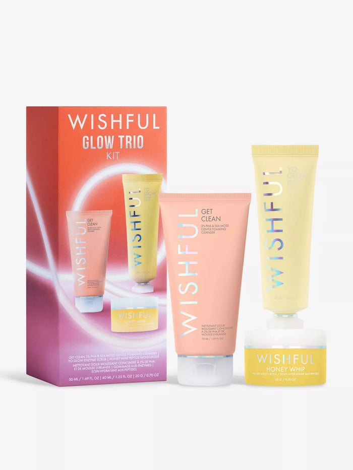 HUDA BEAUTY WISHFUL Trio Glow gift set