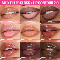 Huda Beauty Faux Filler Extra Shine Lip Gloss - Sugar Baby